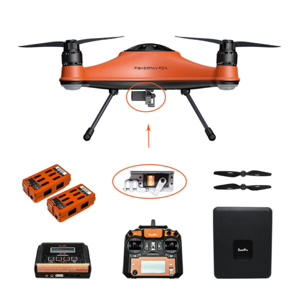 SwellPro Fisherman FD1+ WaterProof Fishing Drone - Image 3