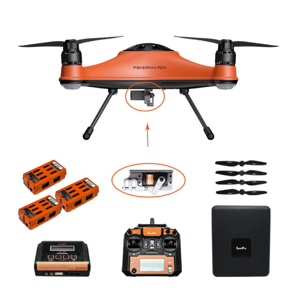 SwellPro Fisherman FD1+ WaterProof Fishing Drone - Image 4