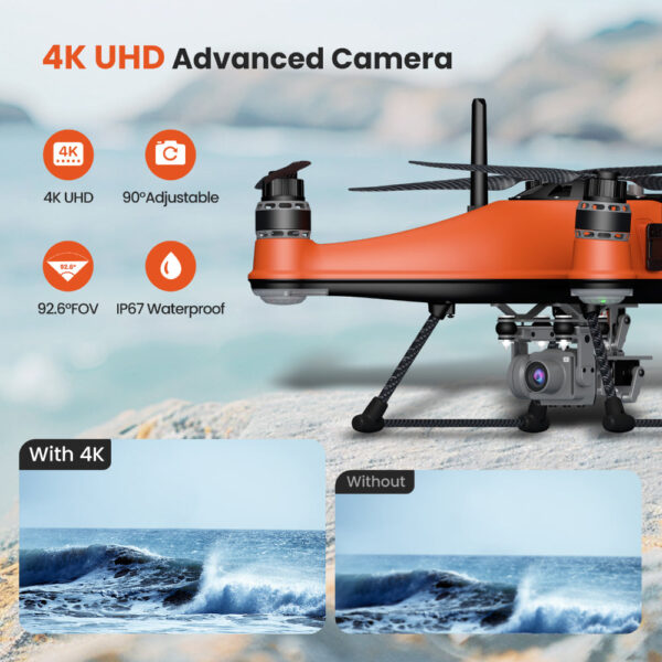 SwellPro Fisherman FD3 WaterProof Fishing Drone - Image 3